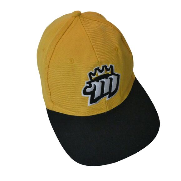 Memphis Riverkings Hockey Hat Yellow Black Embroidered Minor League Mississippi - Picture 2 of 14